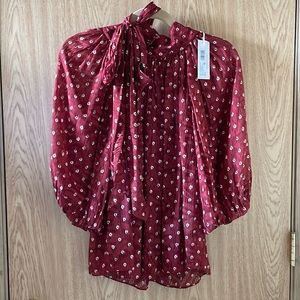 NWT Rebecca Taylor blouse